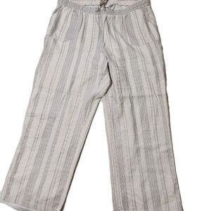 C est 1946 Linen Blend Pants Size 22-24 Pull On With Pockets.  New